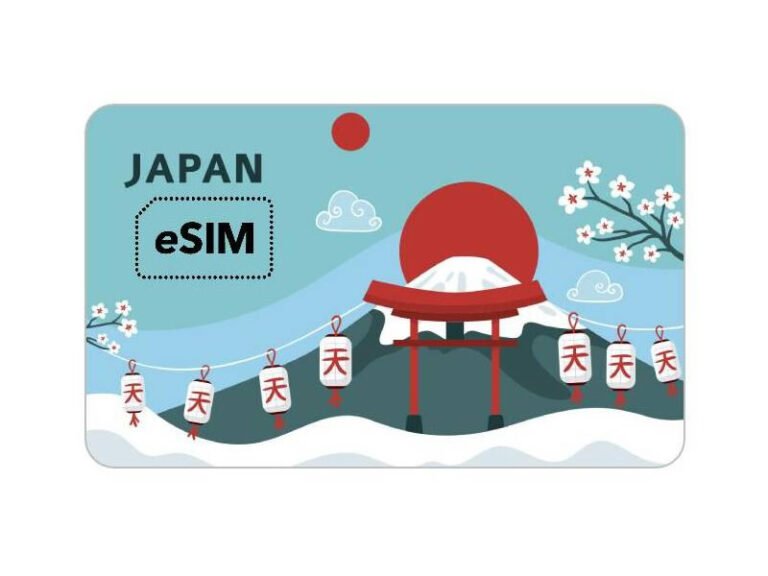 Tarjeta eSIM Japón